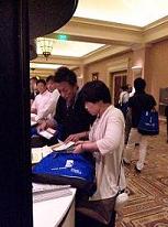 参加登録をします